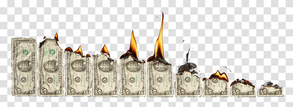 Burning Cash, Fire, Wristwatch, Money, Liquor Transparent Png