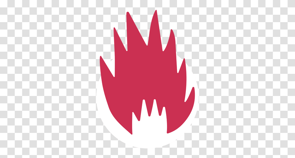 Burning Fire Symbol Emblem, Leaf, Plant, Maple Leaf, Tree Transparent Png