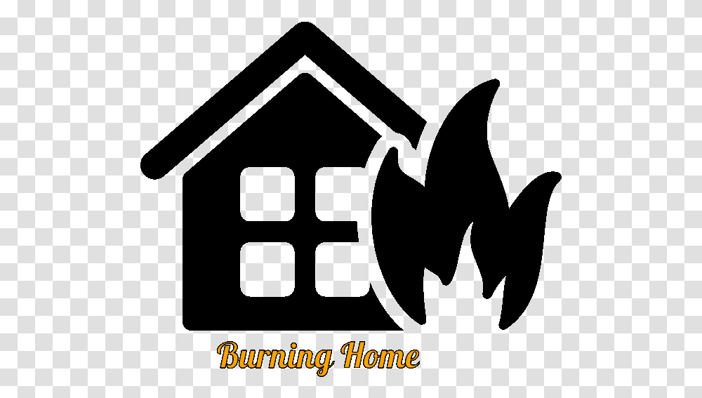 Burning House Icon, Gray, World Of Warcraft Transparent Png
