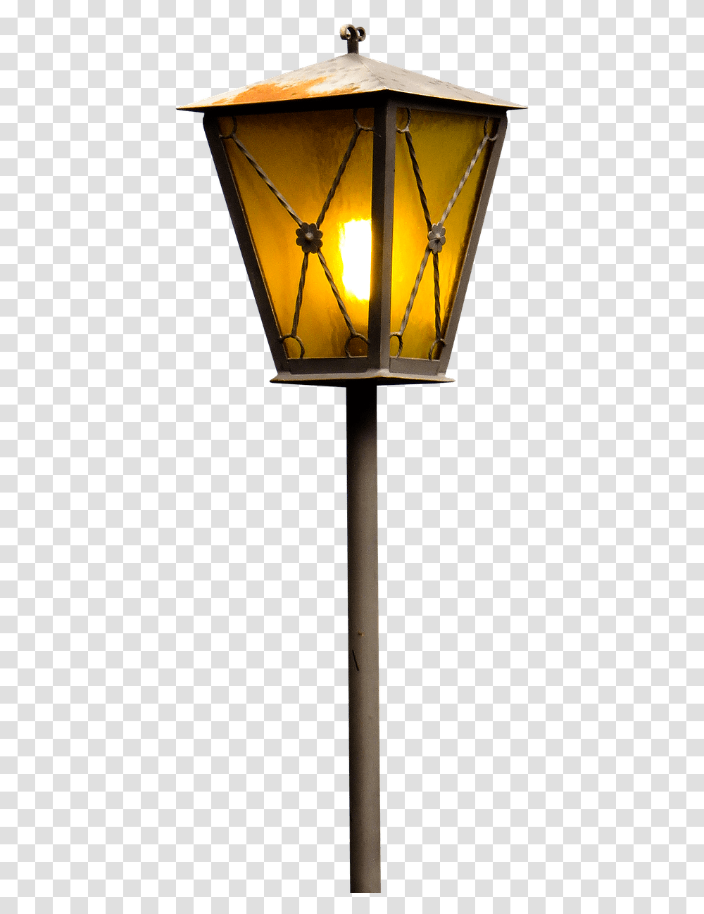 Burning Street Lantern Night Street Lamp, Lampshade, Lamp Post Transparent Png