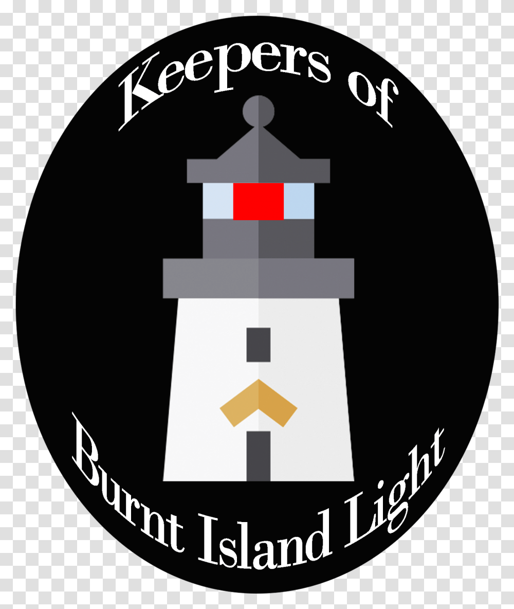 Burnt Island Living Lighthouse Emblem, Architecture, Building, Tower, Beacon Transparent Png
