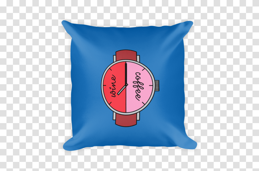 Burnt Out Square Pillow Sorry I Have No Filter, Cushion, Alarm Clock, Analog Clock Transparent Png