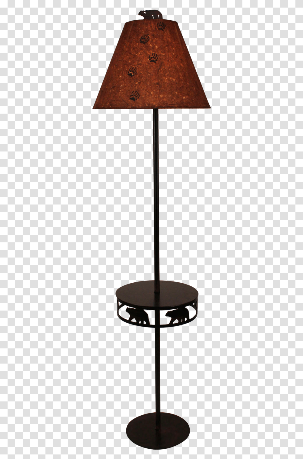 Burnt Sienna Iron Round Bear Band Drink Table Tray Lampshade, Tabletop, Furniture, Table Lamp, Chair Transparent Png