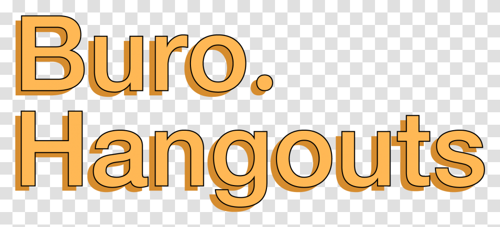 Buro Hangouts Dot, Text, Alphabet, Number, Symbol Transparent Png
