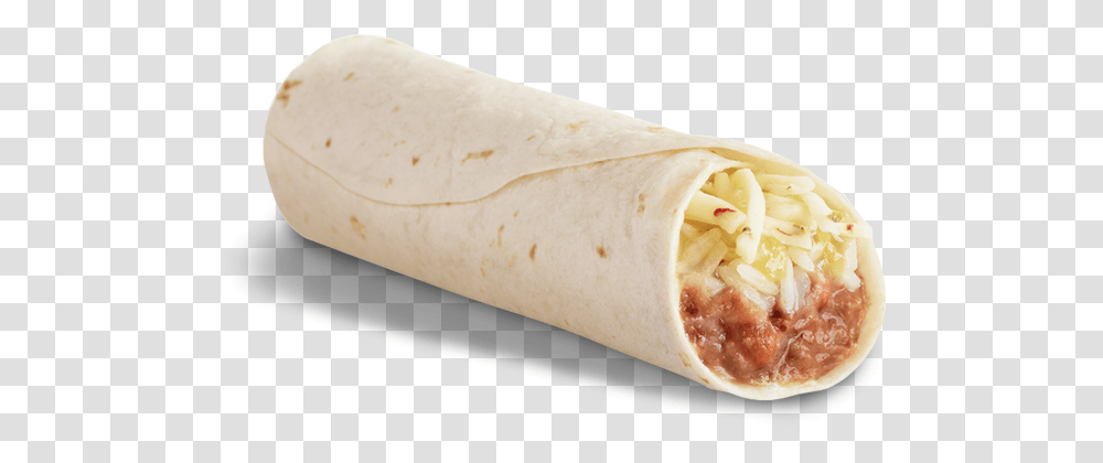 Burrito Bean And Cheese, Food, Hot Dog, Sandwich Wrap Transparent Png