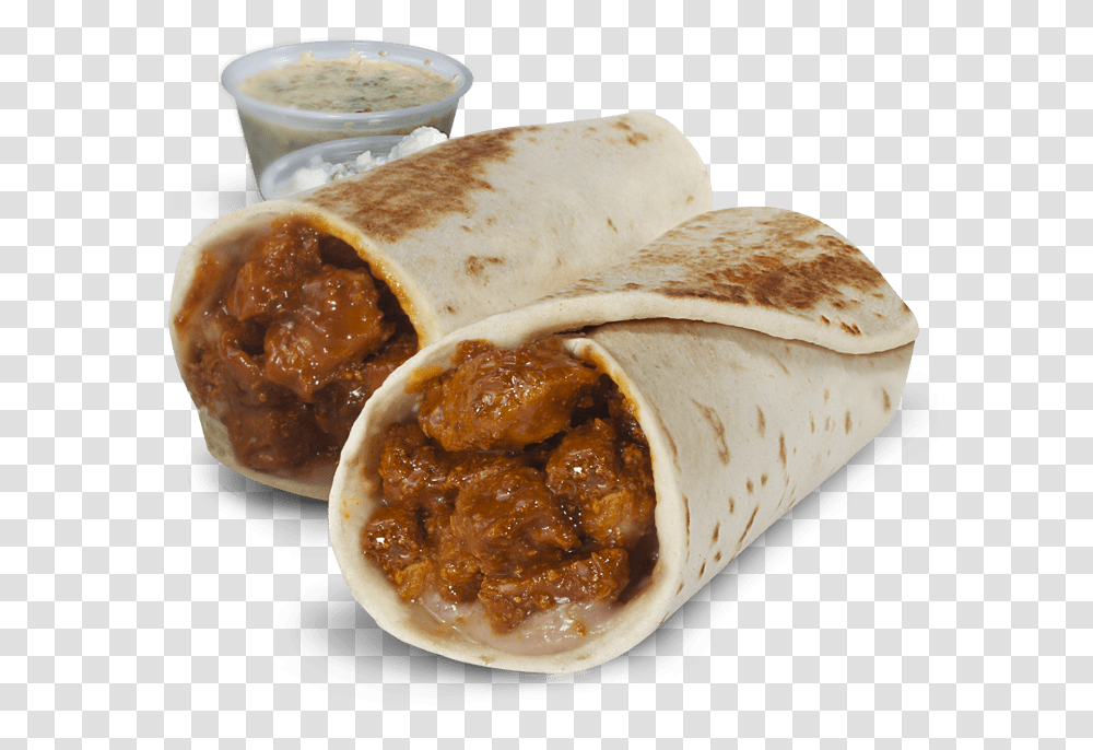 Burrito Deshebrada Download, Food, Bread, Meal, Dish Transparent Png