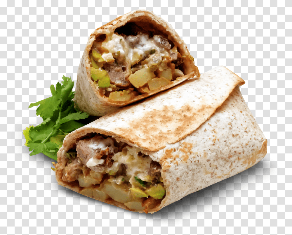 Burrito, Food, Burger, Sandwich, Bread Transparent Png