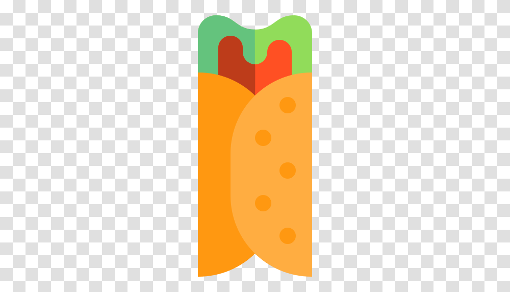 Burrito Icon, Food, Plant, Carrot, Vegetable Transparent Png