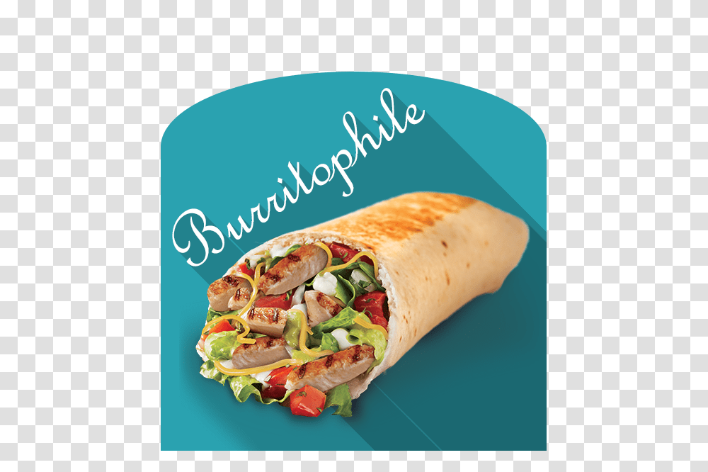 Burrito Phile, Hot Dog, Food, Bread, Sandwich Wrap Transparent Png