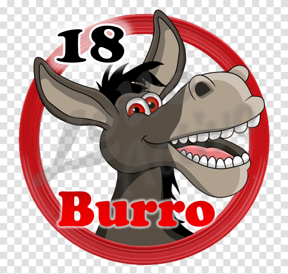 Burro Funny Donkey Cartoon, Helmet, Mammal, Animal, Wildlife Transparent Png