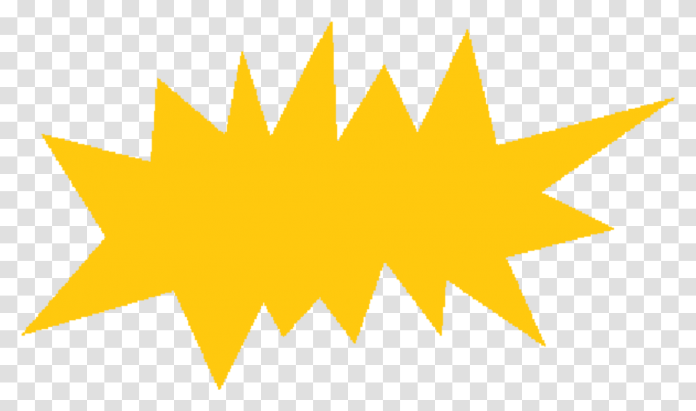 Burst Clipart Yellow Starburt, Leaf, Plant, Symbol, Outdoors Transparent Png