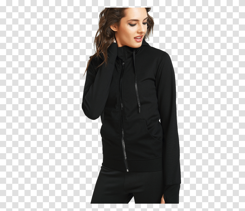 Burst Sweat Suit Female Suit Sports Sweating Clothes Photo Shoot, Sleeve, Long Sleeve, Person Transparent Png