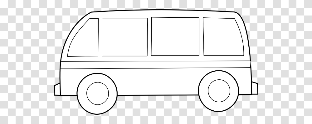 Bus Van, Vehicle, Transportation, Caravan Transparent Png