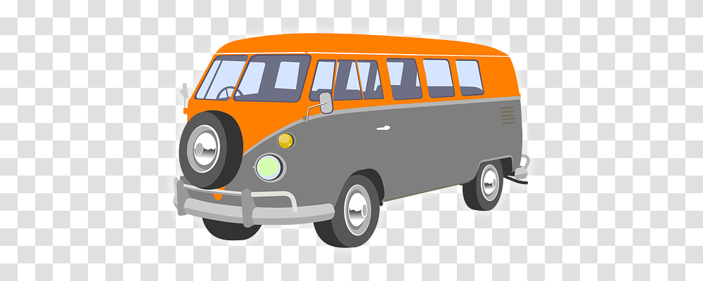 Bus Transport, Minibus, Van, Vehicle Transparent Png