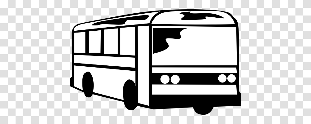 Bus Transport, Van, Vehicle, Transportation Transparent Png