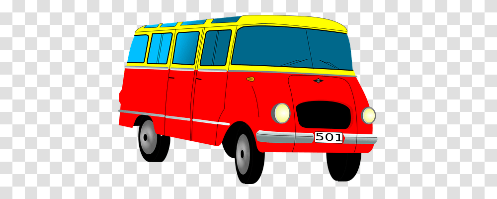 Bus Transport, Transportation, Van, Vehicle Transparent Png