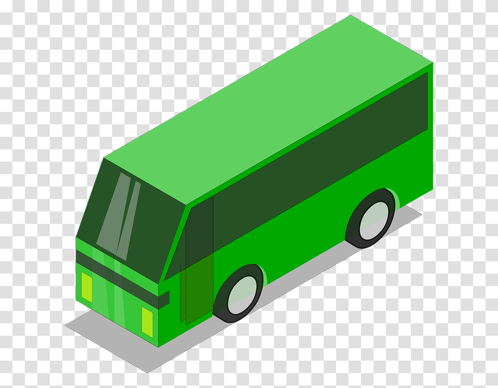 Bus 3d Icon, Transportation, Vehicle, Van, Moving Van Transparent Png