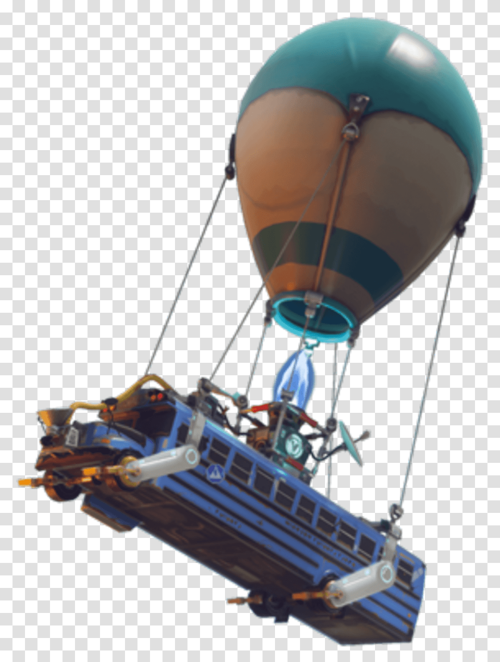 Bus, Aircraft, Vehicle, Transportation, Hot Air Balloon Transparent Png