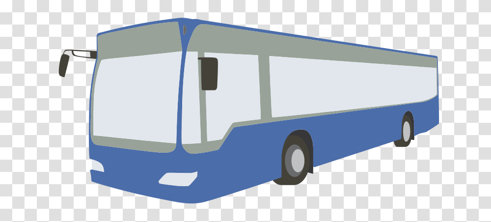 Bus Bleu, Transport, Van, Vehicle, Transportation Transparent Png