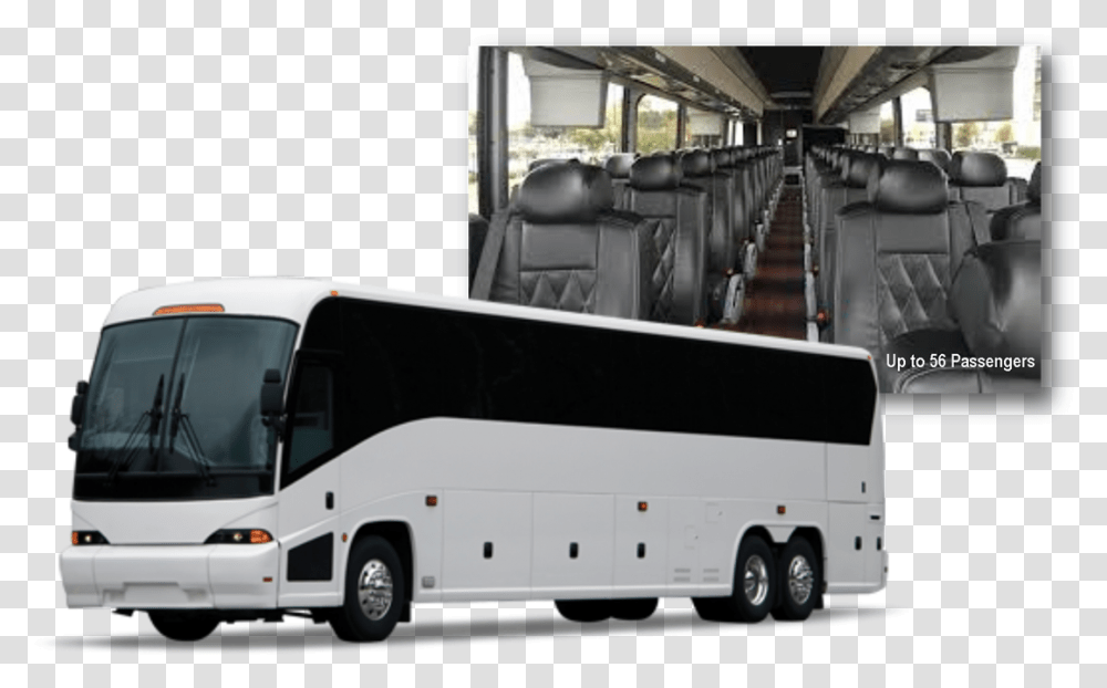 Bus Charter, Vehicle, Transportation, Tour Bus, Cushion Transparent Png