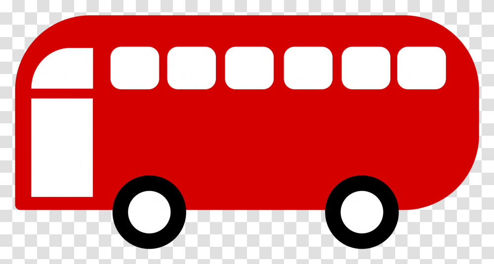 Bus Clipart Toy Bus Red Bus, Van, Vehicle, Transportation, Fire Truck Transparent Png