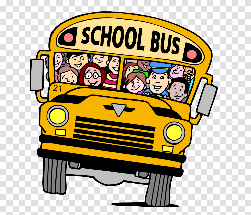 Bus Clipart Winter, Vehicle, Transportation, School Bus Transparent Png