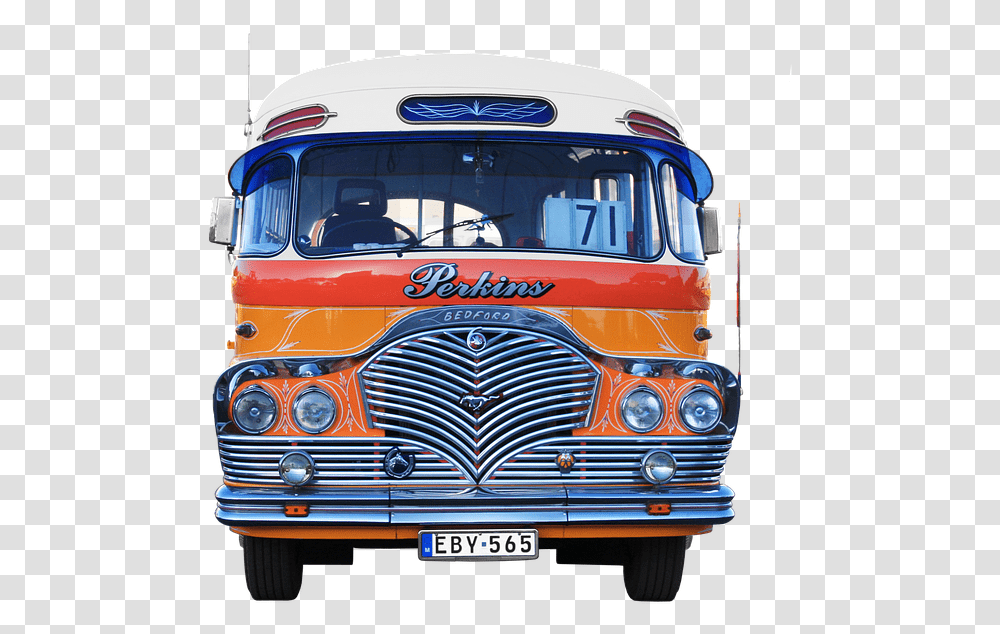 Bus Download Bedford Otobs, Vehicle, Transportation, Truck, Trailer Truck Transparent Png