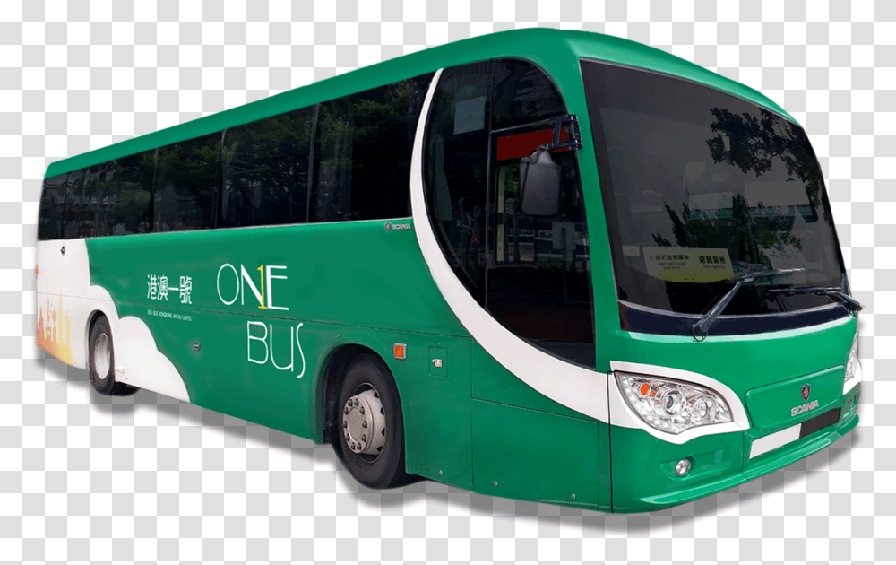 Bus From Macau To Hong Kong, Vehicle, Transportation, Tour Bus Transparent Png