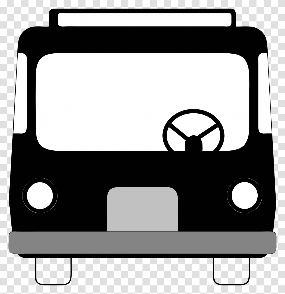 Bus Front View Clip Arts Bus Clipart Front, Tool, Electronics, Leisure Activities, Lock Transparent Png
