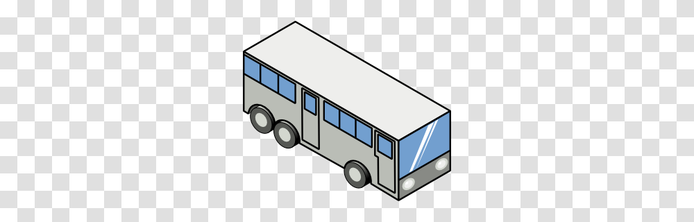 Bus Isometric Icon Clip Art, Vehicle, Transportation, Tour Bus, Van Transparent Png
