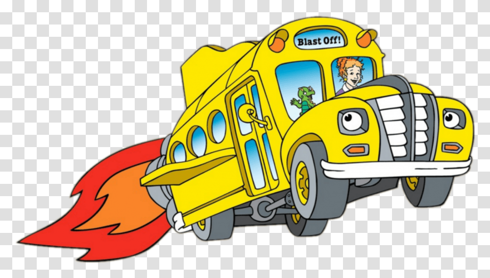 Bus Magicschoolbus Magic School Bus, Transportation, Vehicle, Car, Automobile Transparent Png