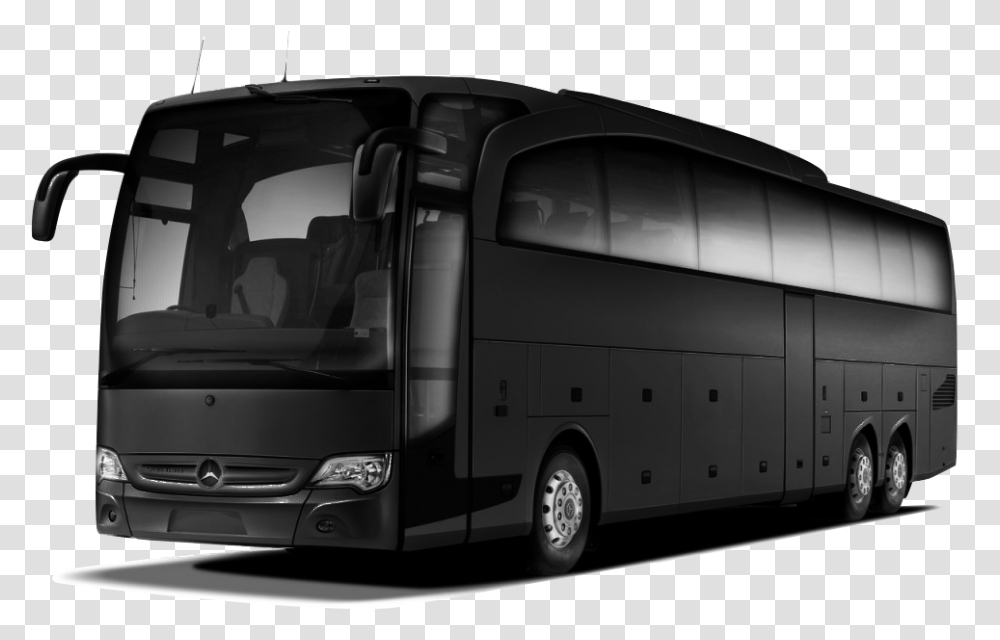 Bus Mercedes Bus, Vehicle, Transportation, Tour Bus, Van Transparent Png