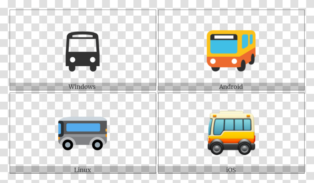 Bus On Various Operating Systems End Of Ayah Symbol, Van, Vehicle, Transportation, Ambulance Transparent Png