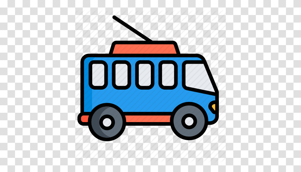 Bus Public Trackless Trolley Tram Transport Trolleybus, Minibus, Van, Vehicle, Transportation Transparent Png