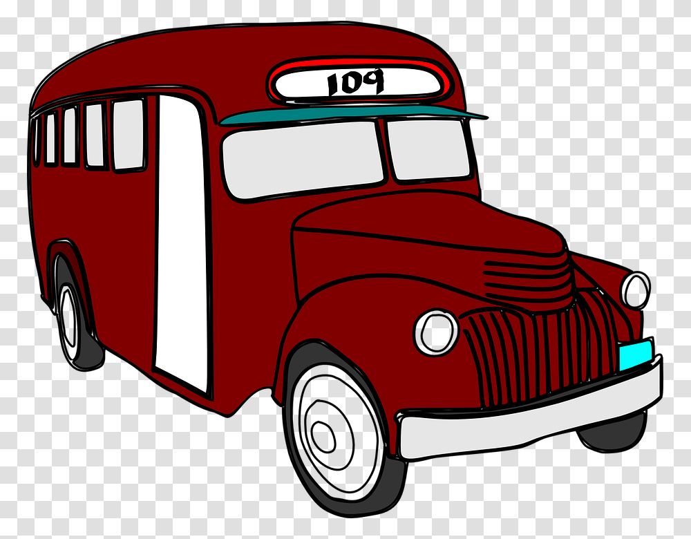 Bus Public Transportation Vehicle Automobile Colectivo Vector, Fire Truck, School Bus, Car, Van Transparent Png