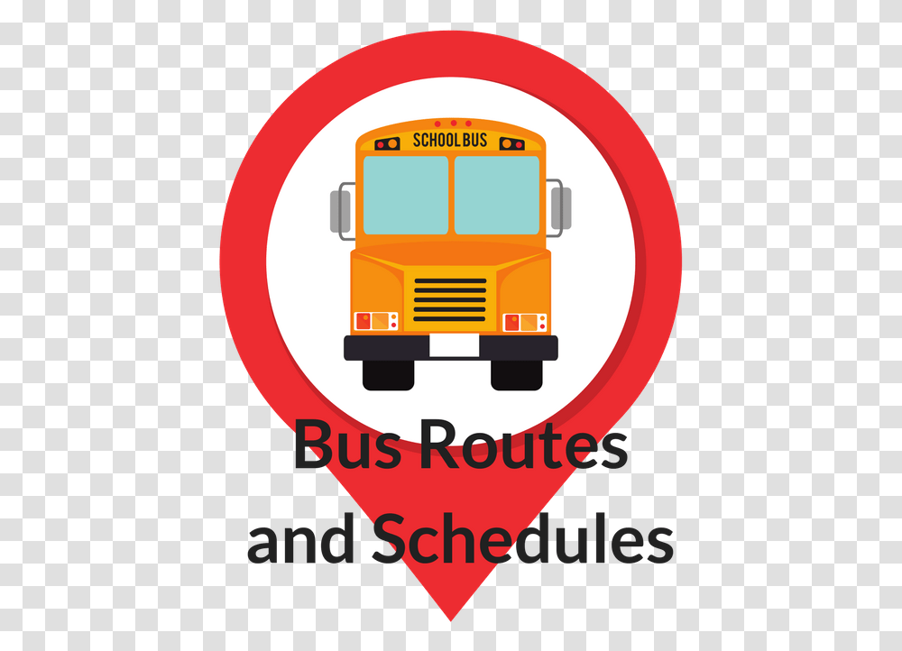 Bus Routes Illustration, Vehicle, Transportation, School Bus Transparent Png