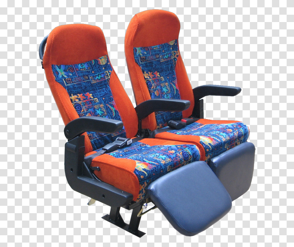 Bus Seat Seat Bus, Furniture, Chair, Cushion, Armchair Transparent Png