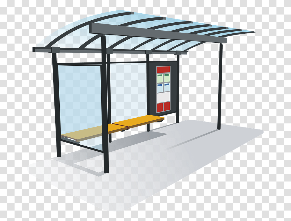 Bus Shelters Bus Shelter Adobe Adobe Photoshop Gazebo, Bus Stop, Porch, Canopy Transparent Png