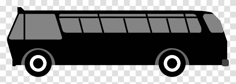 Bus Side View Vector, Silhouette, Sport, Team Sport, Badminton Transparent Png