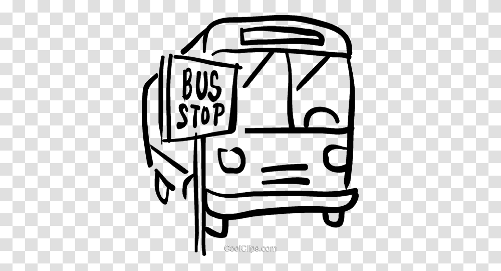 Bus St The Bus Stop Royalty Free Vector Clip Art Illustration, Label, Number Transparent Png