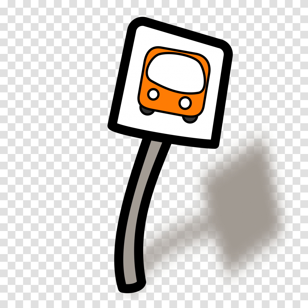 Bus Stop Clipart, Adapter, Plug, Hand, Cowbell Transparent Png