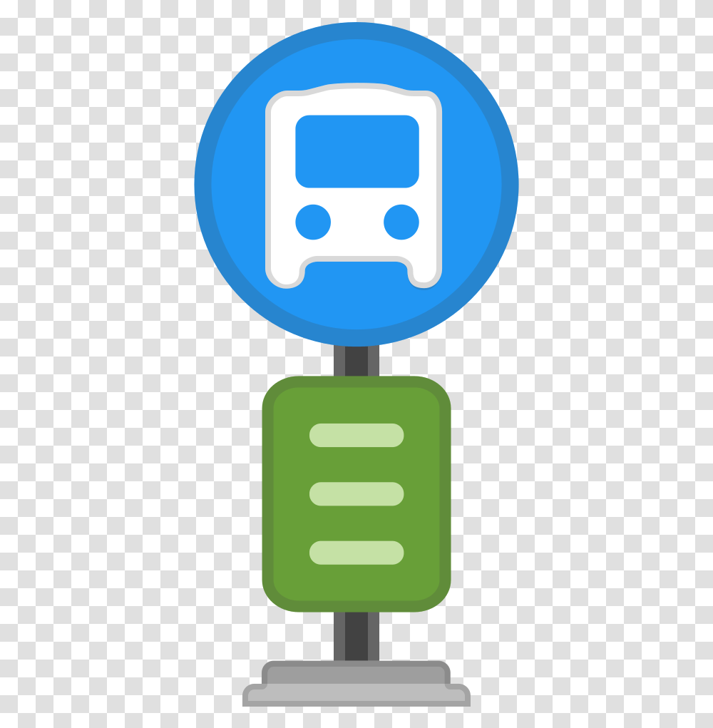 Bus Stop Icon Noto Emoji Travel & Places Iconset Google Bus Stop Emoji, Security, Text, Symbol, Sign Transparent Png