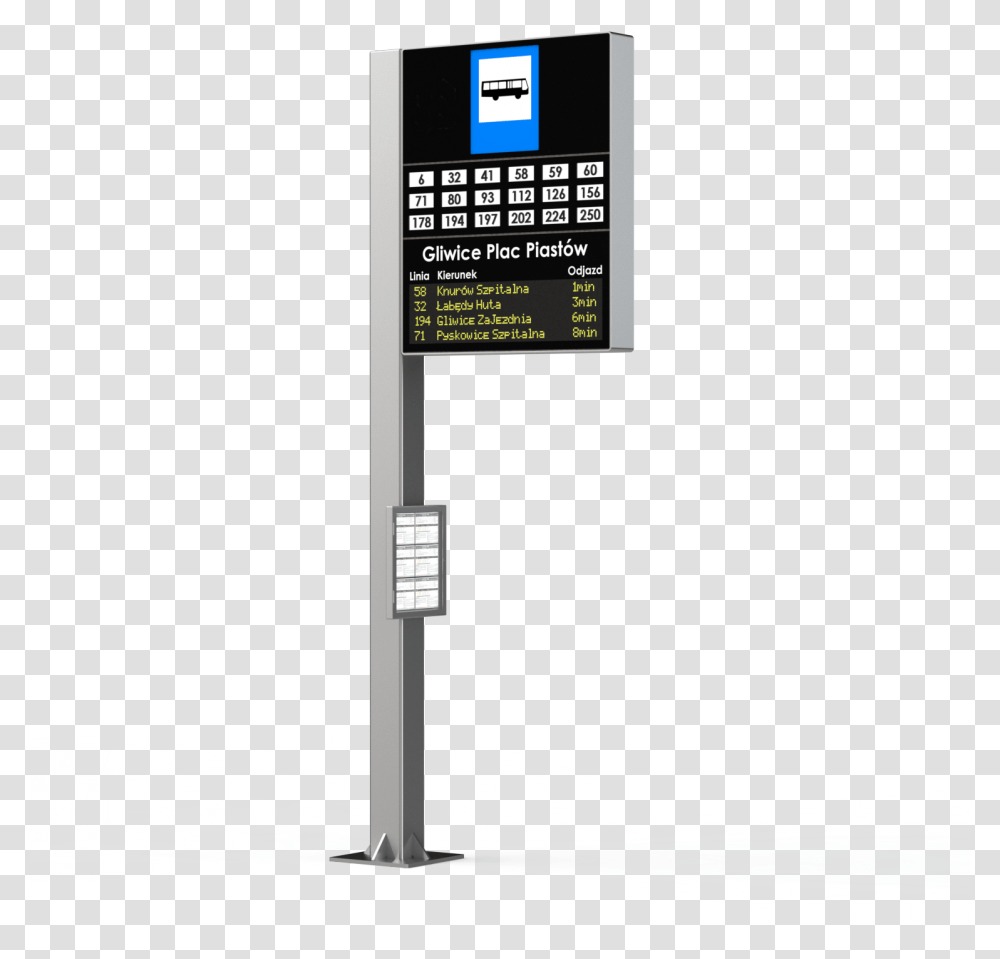 Bus Stop Sign Signage, Electronics, Computer, Screen Transparent Png