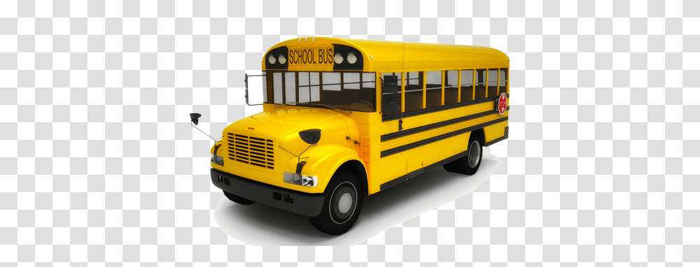 Bus, Transport, Vehicle, Transportation, School Bus Transparent Png