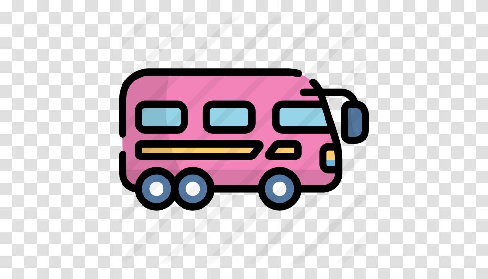 Bus, Van, Vehicle, Transportation, Fire Truck Transparent Png