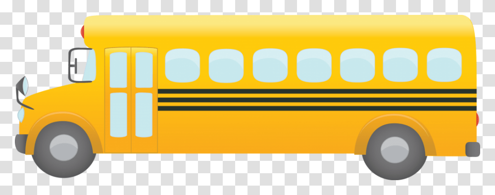 Bus Vector Clipart, Vehicle, Transportation, School Bus, Car Transparent Png