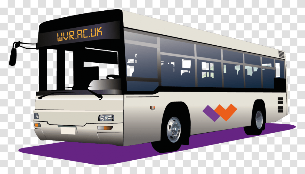 Bus Vector Download Bus Vector, Vehicle, Transportation, Tour Bus, Van Transparent Png