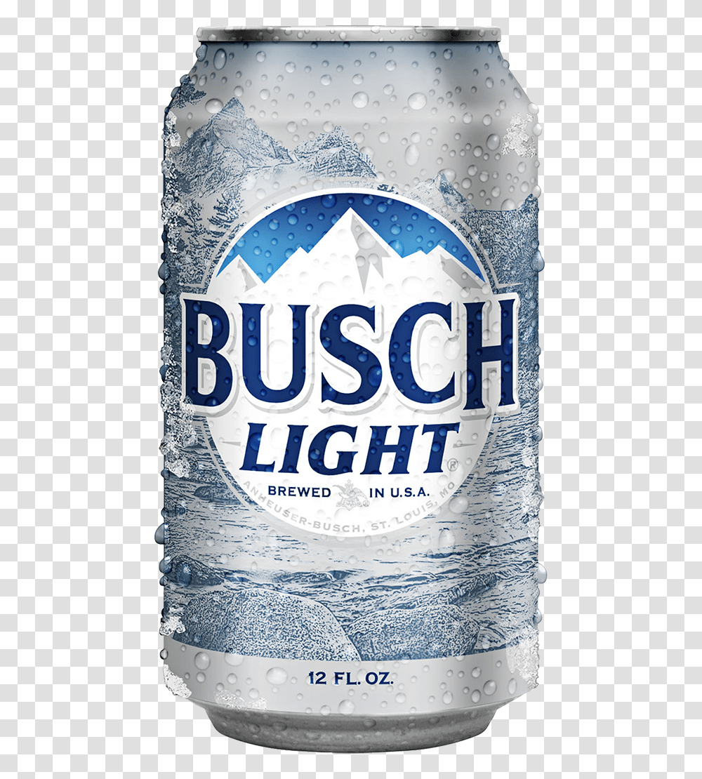 Busch Light Busch Light Logo Busch Light Corn Cans, Bottle, Mineral Water, Beverage, Water Bottle Transparent Png