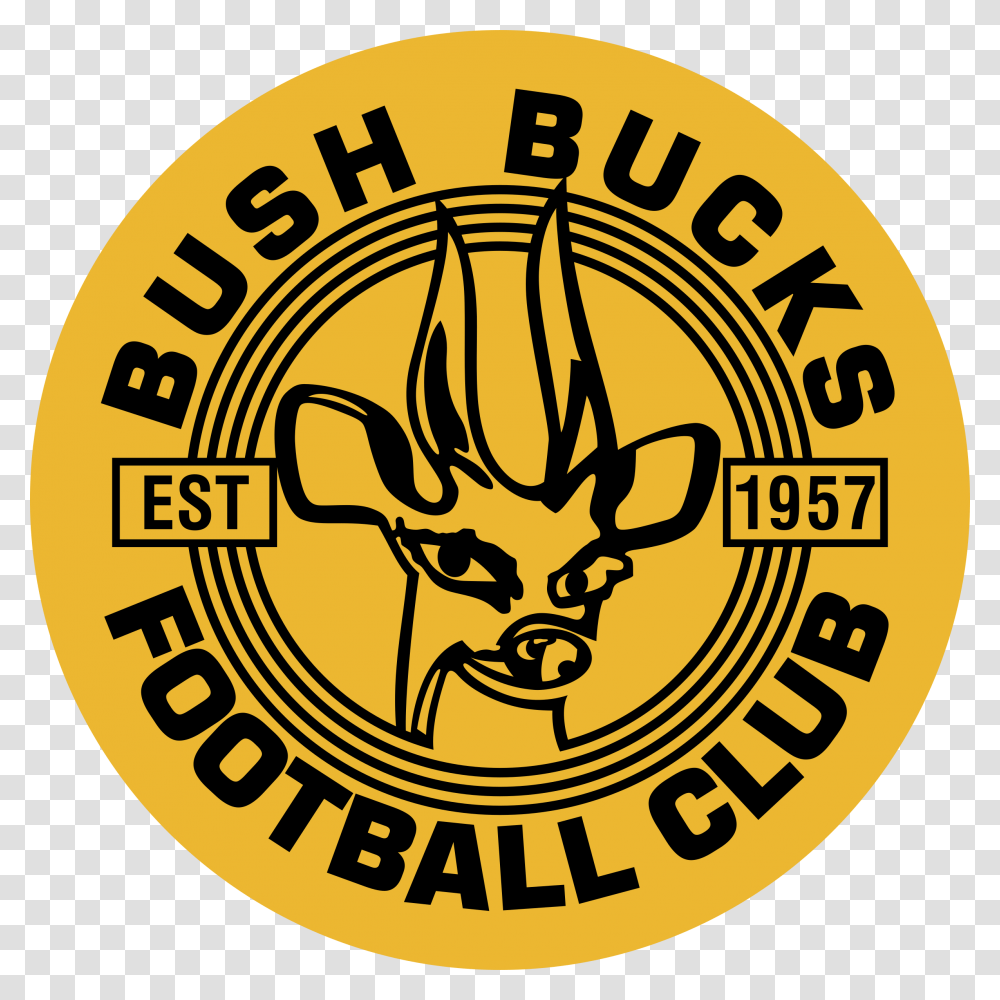 Bush Bucks Fc Logo Vector, Trademark, Emblem, Badge Transparent Png