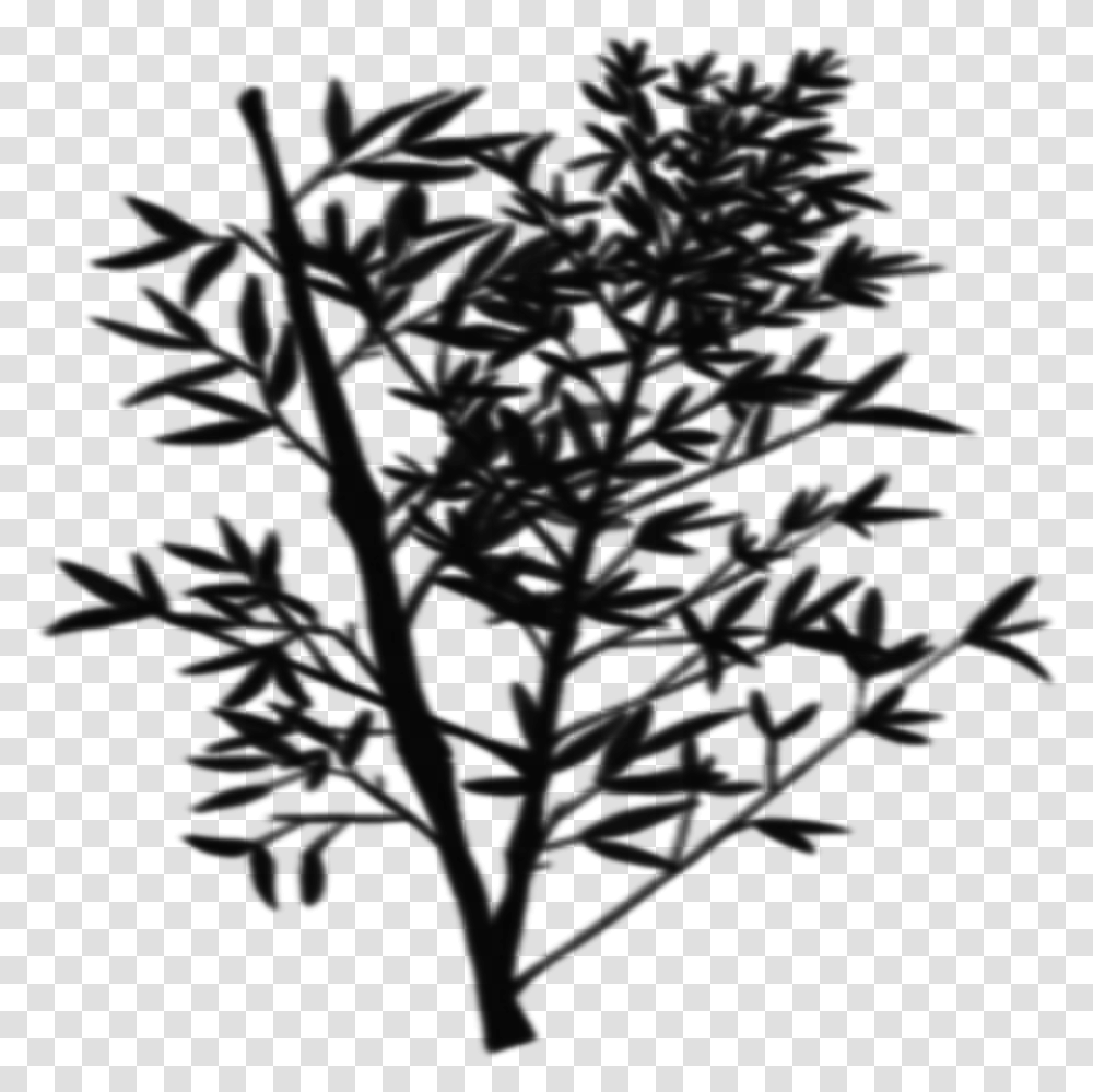 Bush Silhouette Twig, Gray, World Of Warcraft Transparent Png